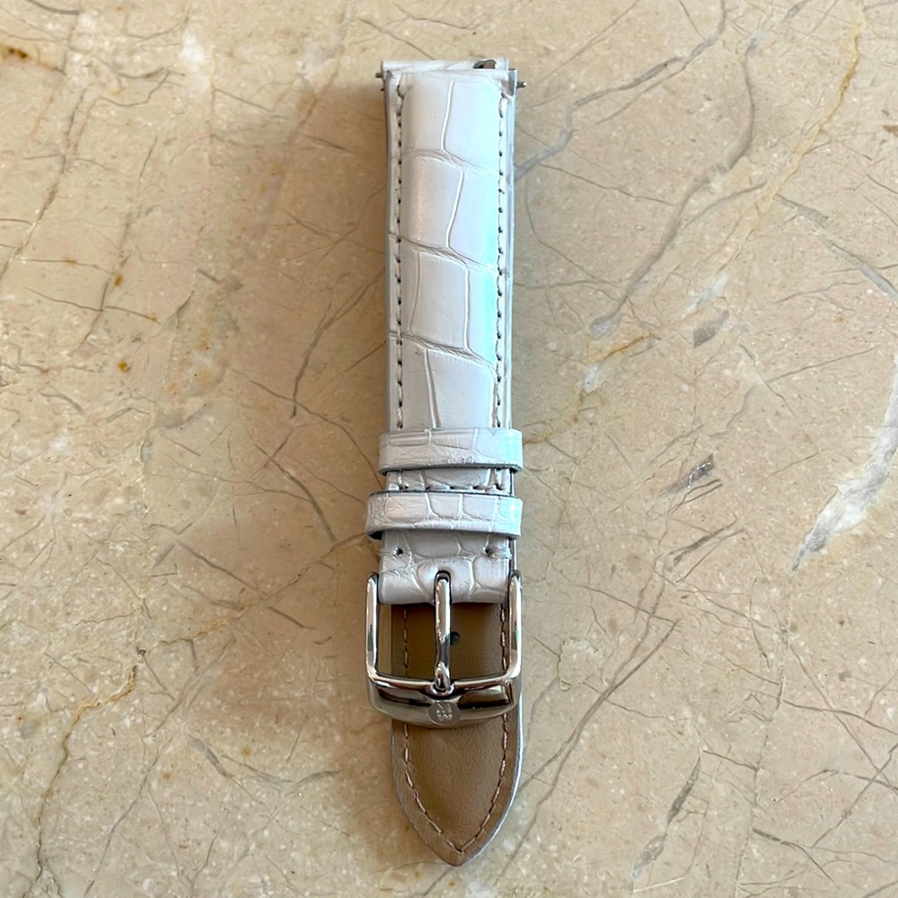 Michele Alligator watch strap NEW